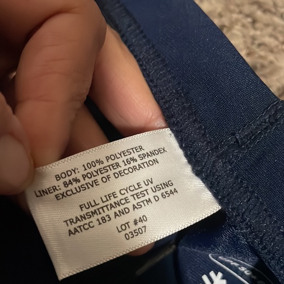 Coolibar Men’s UPF 50+ UV Protection Deep Water Swim Tights - Picture 4 of 6